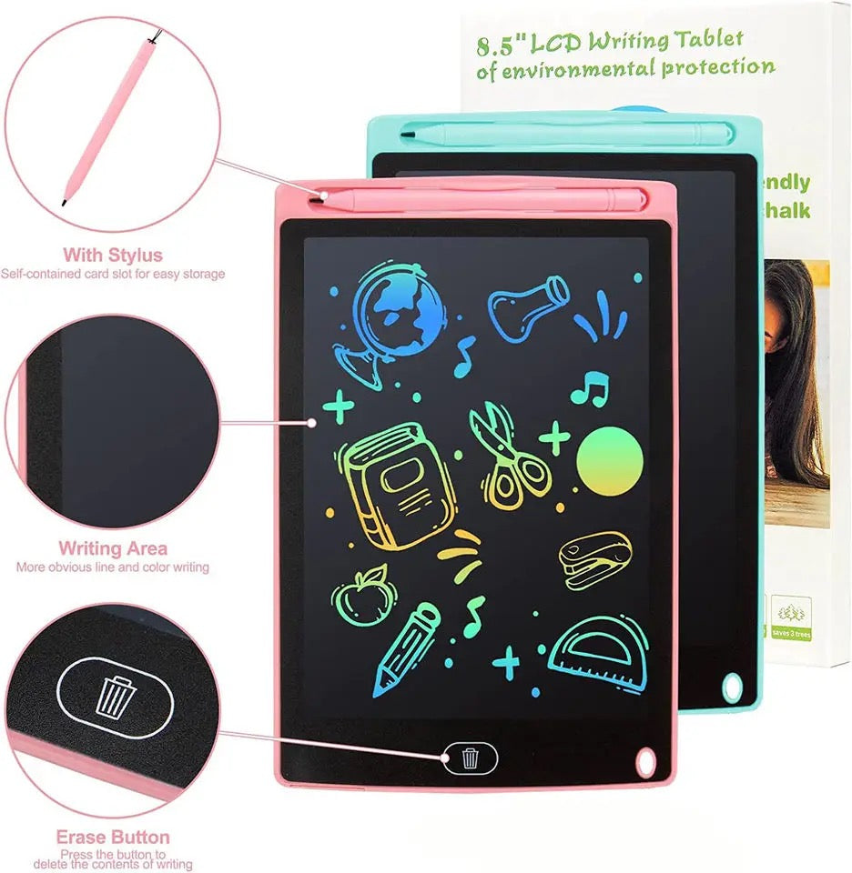 π Free Shipping With Ebook +LCD Writting Pad 8.5 inch 2-in-1 Kids Intellectual & Creative Learning Deal π