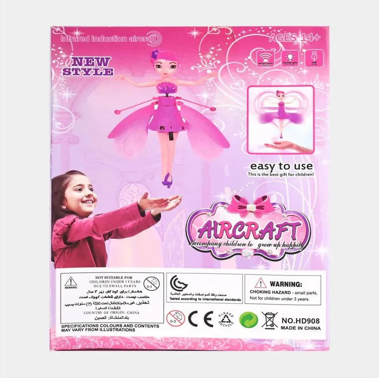 Magic Flying Fairy Princess Doll – USB Rechargeable, Gesture-Sensing Indoor Flying Toy