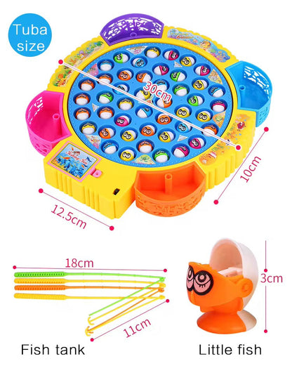 45PCS Magnetic Fishing Toy Game