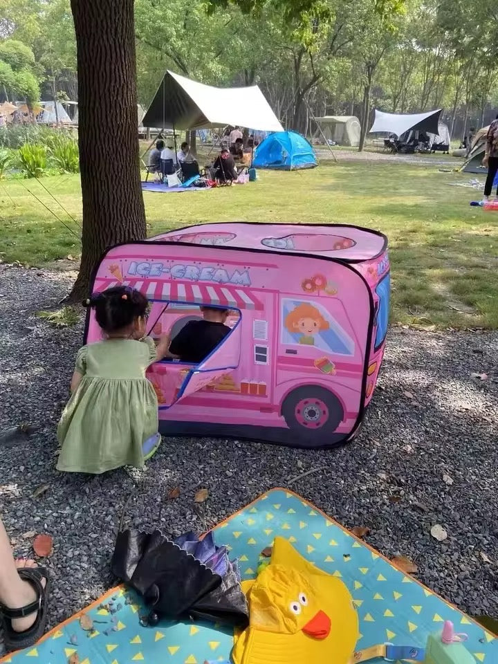 Kids Bus Tent Playhouse – Fun Adventure Themes!