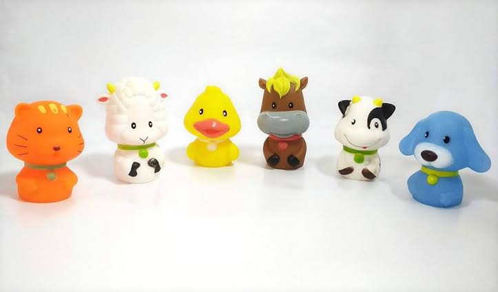 Chu Chu silicon toys ! (pack of 6)