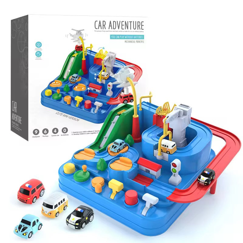 DIY Great Adventure Parking Lot Train & Track Set