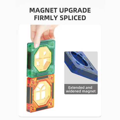 3D Magnetic Building Blocks for Kids (42 pcs)