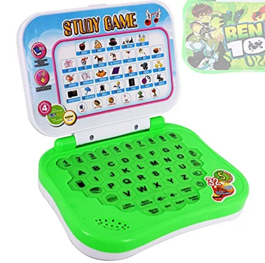 Kids Educational Learning Laptop Toy |Ben 10 character|