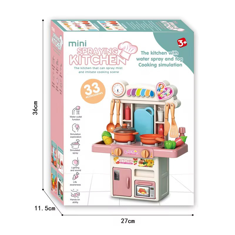 Deluxe Kitchen Play Set – High Quality with 16 Accessories