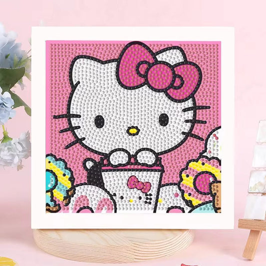 Diamond Painting Cartoon Character Art Kit – DIY Crystal Mosaic Canvas