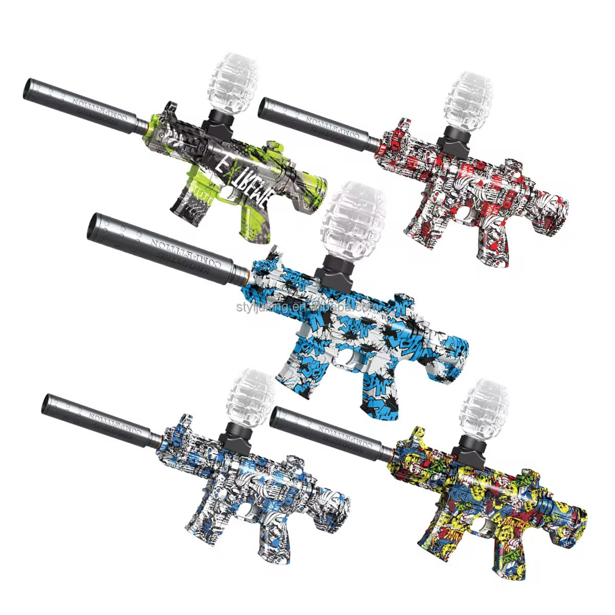 M416 Gel Blaster – Electric Toy Gun – 10,000 Gel Balls (Assorted Colors)