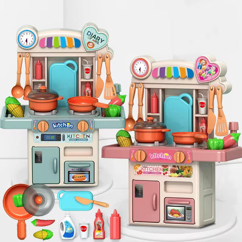 Deluxe Kitchen Play Set – High Quality with 16 Accessories
