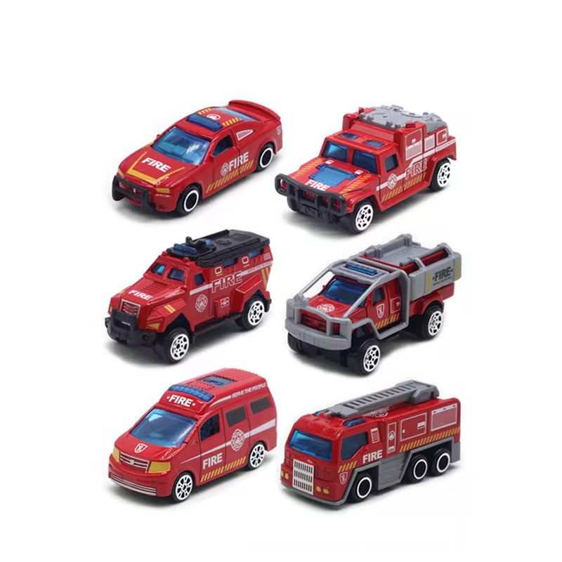 Pack of 4 Mini metal cars - Die cast model