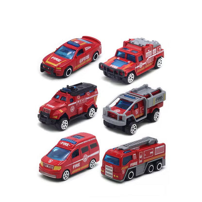 Pack of 4 Mini metal cars - Die cast model