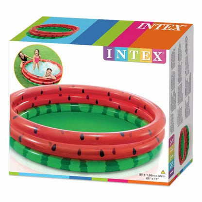 Inflatable Kids Splash Pool – Portable Outdoor watermelon pool