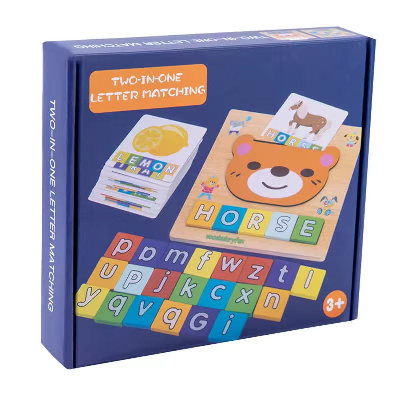 2-in-1 Wooden Digital Clock & Shape Sorter Toy – Early Learning Educational Toy
