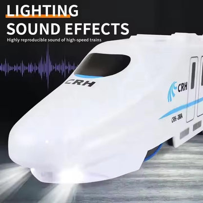 Remote Control Detachable Toy Train – 69cm Interactive Electric Locomotive