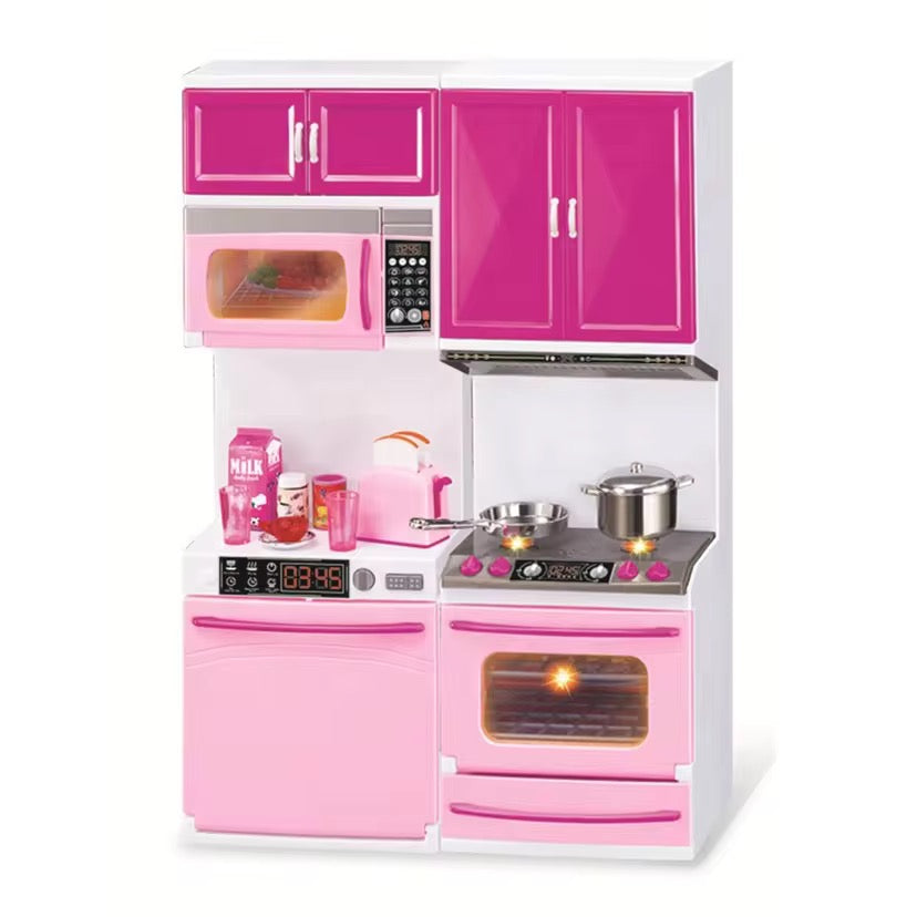 Pretend Play Miniature Kitchen Set – Fun Cooking Role Play for Girls