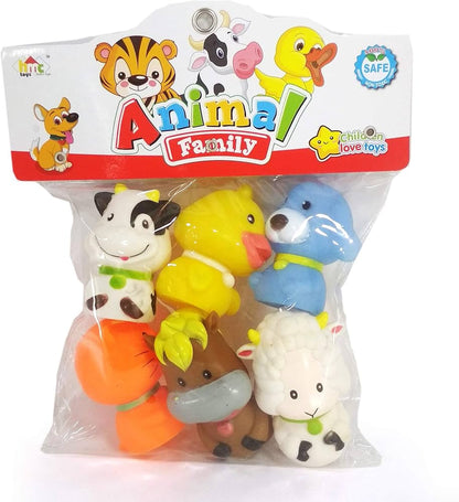 Chu Chu silicon toys ! (pack of 6)