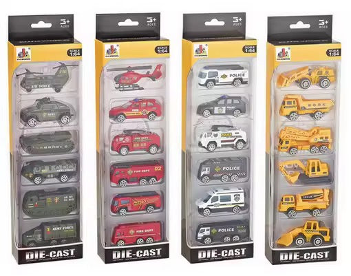Pack of 4 Mini metal cars - Die cast model