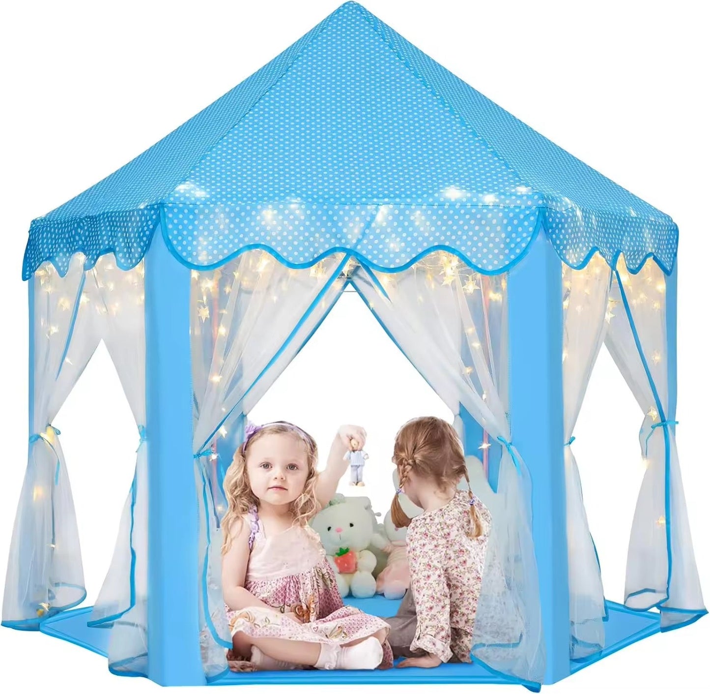 Princess Castle Kids Play Tent House
