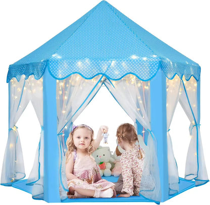 Princess Castle Kids Play Tent House