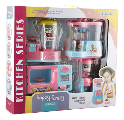 Happy Family Household Pretend Play Kitchen Set For Children Play