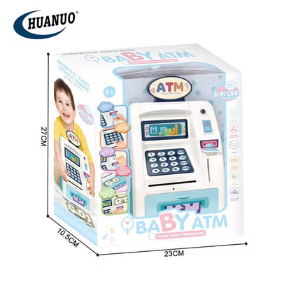 Creative Kids ATM Money Box with Card , Password – & Fingerprint