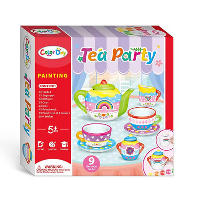 DIY Tea Party Painting Set for Kids | Paint Your Own Teapot & Tea Cups