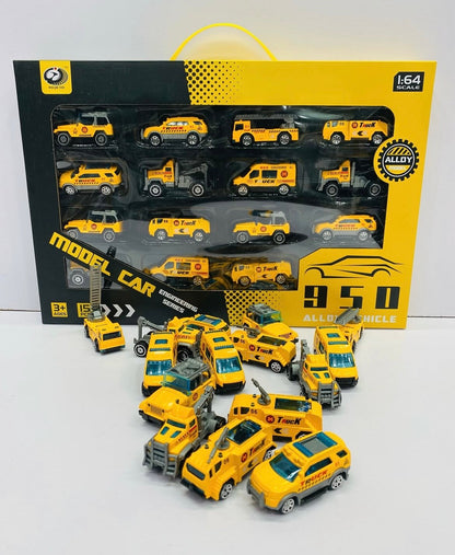 15 Metal Cars Box – Premium Quality 1:64 Scale