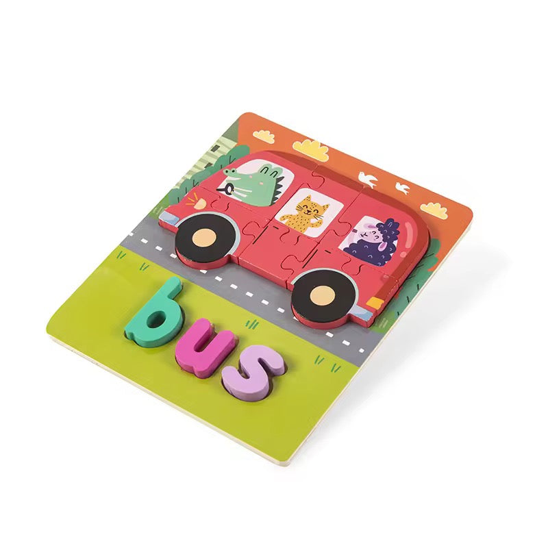 2 in 1 puzzle board for kids !