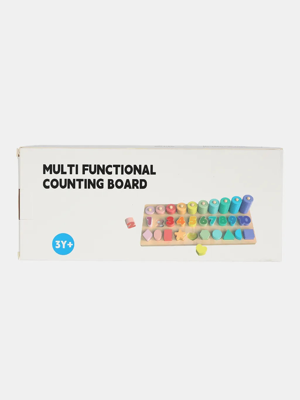 Montessori Wooden Multifunctional Busy Board with Puzzle Early Education Toy