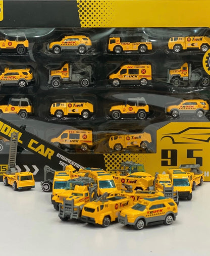 15 Metal Cars Box – Premium Quality 1:64 Scale