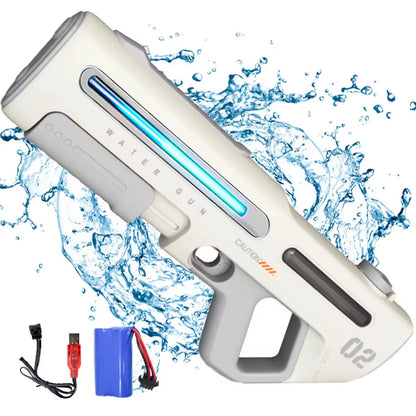 Electric Water Shooting Gun With Lights