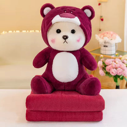 Panda with Cap – Soft Plush teddy bear (43cm)