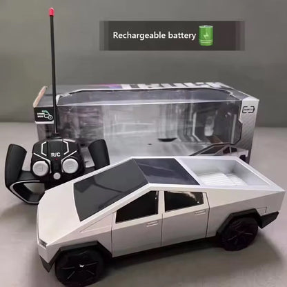 Tesla Cybertruck RC Remote Control Pickup Truck – Rechargeable Battery!
