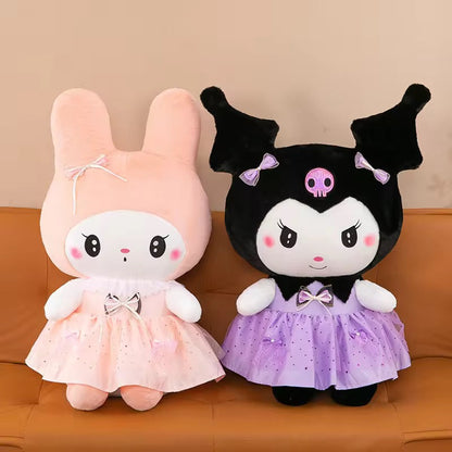 Adorable Kuromi Plush Toy – 35cm Soft & Cuddly