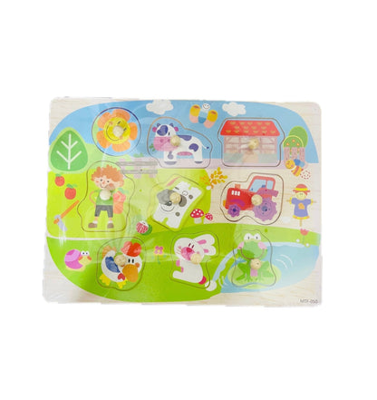 Wooden Animal puzzle board!