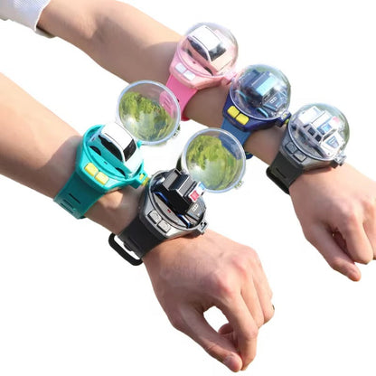 Mini Remote Control Car Watch Toy 2.4 GHz Wrist Racing Car Watch For Kids