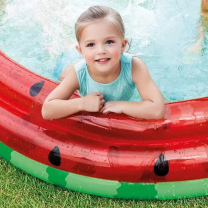 Inflatable Kids Splash Pool – Portable Outdoor watermelon pool