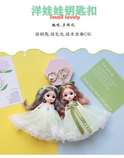 Adorable doll keychain!