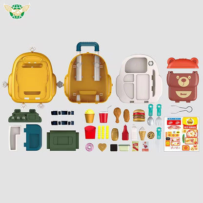 Bear Chef Kitchen Playset – Cute Briefcase Design