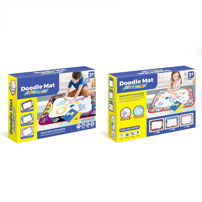 Water Drawing Mat for kids! Painting And Writing Doodle With Magic Pen
