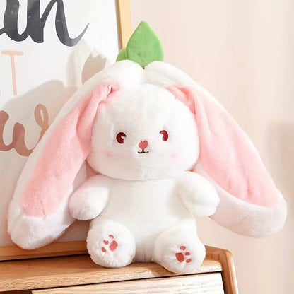Long-Eared Bunny Plush – Small (27cm) Large (46 cm)