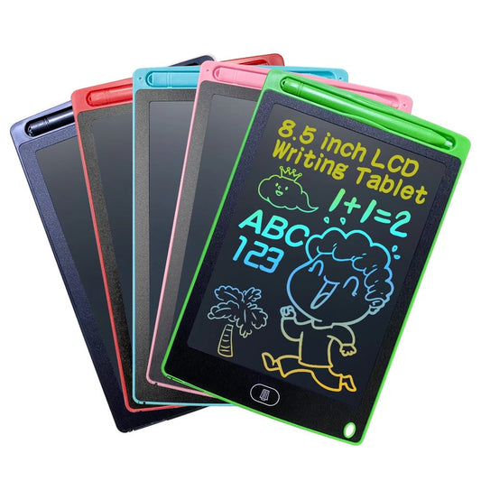 8.5 Inch LCD Writing Tablet for Kids:  Multicolor Drawing Pad