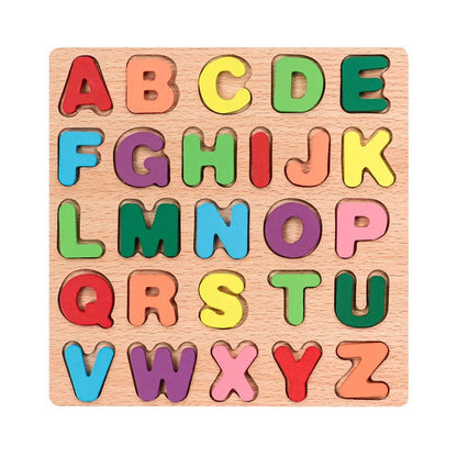 Wooden Alphabets for Kids | Capital ABC |