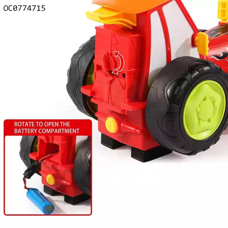 Jumping Tractor Crazy Car