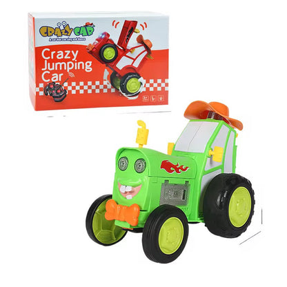 Jumping Tractor Crazy Car