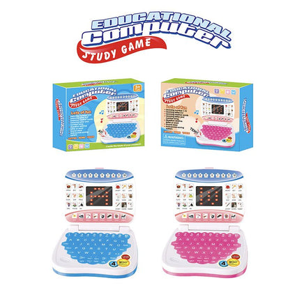 LED Screen Educational Notebook – Fun English Learning Laptop for Kids