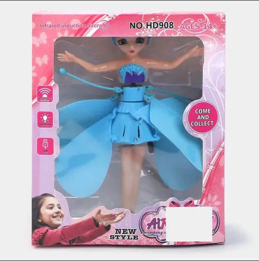 Magic Flying Fairy Princess Doll – USB Rechargeable, Gesture-Sensing Indoor Flying Toy